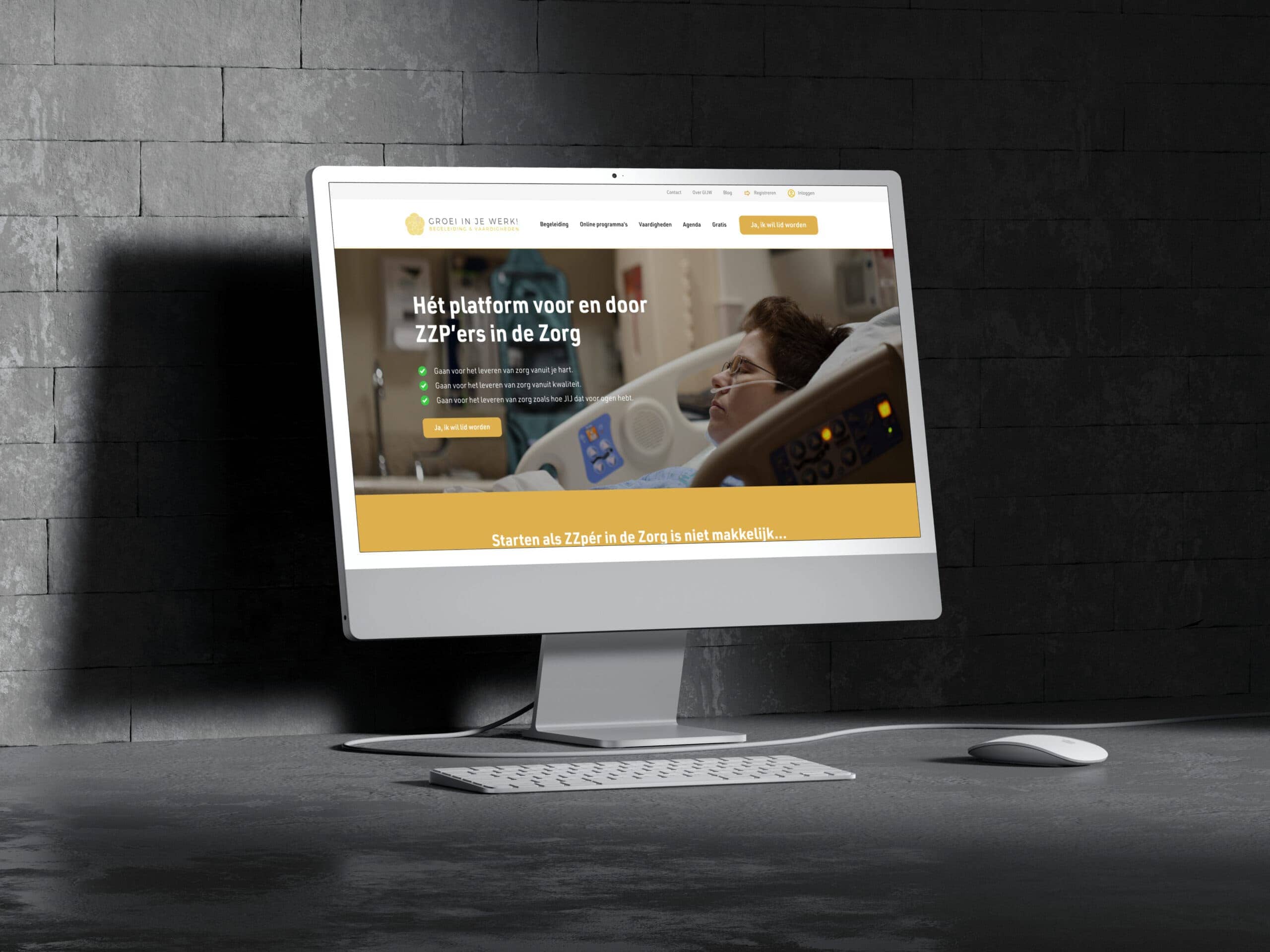Websiteproject Groei in je werk